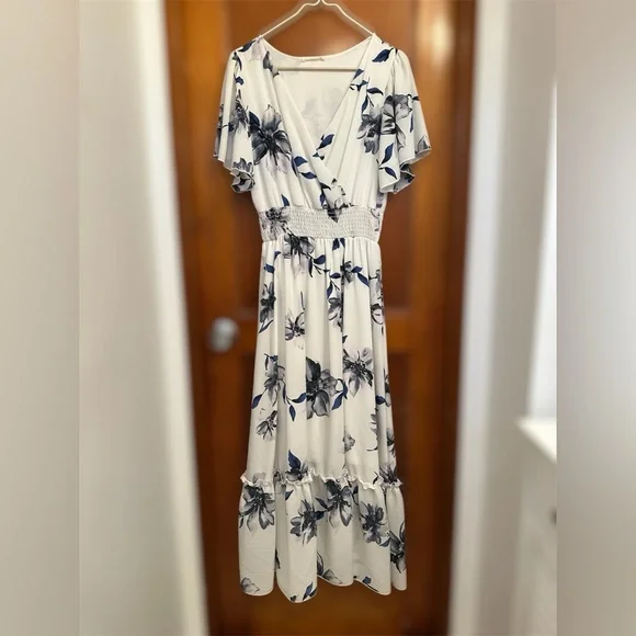 princess polly baby blue dress Orange Wedding Guest Dresses